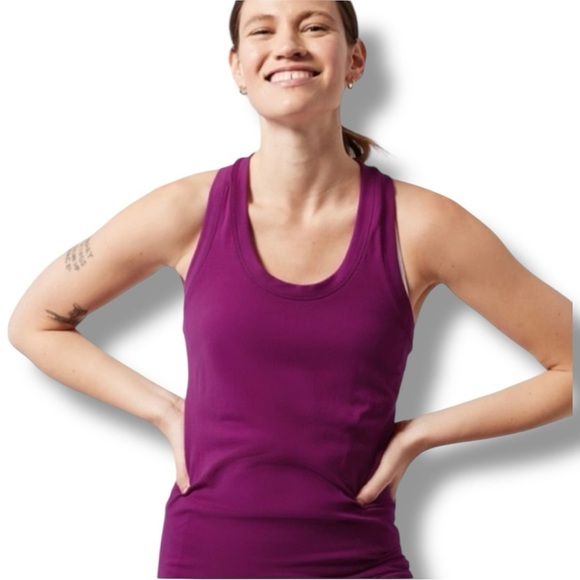 Athleta Tops - ATHLETA Momentum Seamless Tank Plus 2X - Exotic Fuchsia